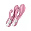 Вібратор-кролик Satisfyer Air Pump Bunny 2 20 см рожевий - мініатюра 5