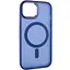 Чохол Epik TPU+PC Lily with MagSafe для Apple iPhone 15, 6.1 Deep Navy - мініатюра 2