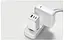 Зарядное устройство 65 W 3 порта Baseus Gan 5 Pro CCGP120202 блок питания белый - миниатюра 3