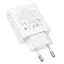 Адаптер сетевой HOCO Direct charger C142A 1USB/1Type-C, 20W/3A, PD/QC| - миниатюра 3