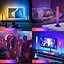 Лампа настільна світлодіодна з RGB підсвічуванням, ефектом неона для геймерів з USB-живленням - мініатюра 9