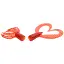 Силикон Keitech Little Spider 2" EA#01 Orange Pepper (8 шт/уп) - миниатюра 4