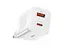 Мережевий зарядний пристрій Baseus Super Si Pro Quick Charger C + U 30W EU Білий - мініатюра 3
