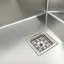 Кухонная мойка Platinum Handmade нержавейка 78x50 L (одно отверстие, квадратный сифон, 3,0/1,0 мм), Нержавеющая сталь - миниатюра 6