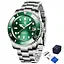 Наручные часы мужские PD-1661 Silver-Green Pagani Design acs0031147 - миниатюра 1
