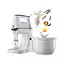 Ручной стационарный миксер с чашей, hand mixer set Silver Crest 300w - миниатюра 1