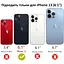 Оригинальный противоударный силиконовый чехол Tech21 Evo Check для iPhone 13 (6.1") Smokey Black (T21-8923) - миниатюра 2