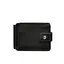 Кожаное портмоне 13.1 зажим с хлястиком черный краст - миниатюра 11