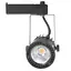Светильник трековый поворотный LED 410/12W WW BK COB Brille 32-482 - миниатюра 2