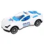 Дитяча іграшка "Поліцейський спорткар" 7488TXK сітка, білий - мініатюра 1