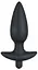 Анальна пробка з вібрацією Orion Black Velvet 17 см (чорний) - мініатюра 1