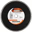 Диск отрезной алмазный MasterTool по бетону камня гранита Granite 230 мм турбоволна - миниатюра 1