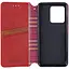 Кожаный чехол-книжка GETMAN Cubic (PU) для Motorola Moto G75 5G Красный - миниатюра 6