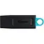 Флэш память USB Kingston DataTraveler Exodia 64GB USB 3.2 Gen 1 Black/Teal (DTX/64GB) - миниатюра 3