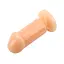 Анальная пробка Prof.Jason C Small Slim Dildo 9 см (телесный) - миниатюра 3