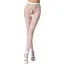 Эротические колготки-бодистокинг Passion S010 white с доступом геометрический рисунок S/M/L - миниатюра 1