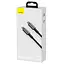 Дата кабель Baseus Tungsten Gold Type-C to Type-C Cable 100W (1m) (CATWJ-01) Чорний - мініатюра 4