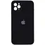 Чехол Epik Silicone Case Square Full Camera Protective AA для Apple iPhone 11 Pro 5.8 Черный/Black - миниатюра 1