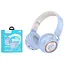 Bluetooth-гарнітура Stereo Hoco W50 блакитний - мініатюра 1