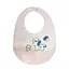 Дитячий силіконовий слюнявчик Mega Zayka MGZ-0618-2 на застібці - мініатюра 1