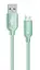 Кабель USB 2.0 AM – microUSB (5P), 1 м, светло-зеленый, ColorWay, 2.1A (CW-CBUM002-MT) - миниатюра 1