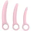Набір фалоімітаторів Erospace Sweet Play A13 3 шт. рожевий - мініатюра 1
