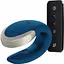 Смарт-вібратор для пар Satisfyer Double Love Luxury Partner Vibrator Blue SO4929 (104614) - мініатюра 1