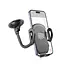 Автотримач для телефона HOCO H10 General car holder(windshield) Black - мініатюра 3