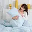 Ковдра пухова MirSon Karmen №1855 Bio-Blue, 90% пух, євростандарт, 220x200, блакитна (2200003014273) - мініатюра 15