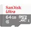 Карта памяти SanDisk microSDXC 64 GB UHS-I Ultra A1 + SD Adapter (SDSQUNR-064G-GN3MA) [141591] - миниатюра 3