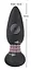 Анальна пробка Black Velvets Rotating Vibrating Plug 14 см (чорний) - мініатюра 10