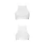 Спортивный топ с прозрачной вставкой Passion PS006 TOP white L - миниатюра 2