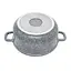 Набор кастрюль 3020/22/24-SN из 3 предметов с мраморным покрытием (2.3 л, 3.2 л и 4.5 л), Zauberg Серый 87702 - миниатюра 4