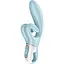 Вібратор-кролик Satisfyer Touch Me 20 см блакитний - мініатюра 1