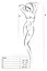 Бодистокинг Passion BS096 white - миниатюра 5
