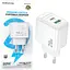 Зарядное устройство Borofone BAS44A USB-C x USB-A PD20W поддержка Power Delivery и Quick Charge 3.0 белый - миниатюра 1