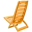Кресло-шезлонг Adriatic 37.5х65 пластиковый желтый - миниатюра 2