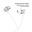 Навушники ColorWay 3.5 mm Wired Earphone UrbanBeat White (CW-WD03WT) - мініатюра 3