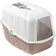 Туалет для кошек MPS Komoda бокс с фильтром 54х39х40 светло-коричневый - миниатюра 1
