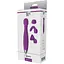 Вібромасажер DreamToys Queenpin Purple - мініатюра 1