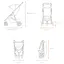 Коляска основа Thule Spring Stroller Aluminium (TH 11300100) - мініатюра 7