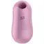 Вакуумний стимулятор із вібрацією Satisfyer Cotton Candy Фіолетовий - мініатюра 3