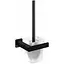 Йоржик для унітазу Omnires Nelson black mat NL80620BL, Чорний матовий - мініатюра 1