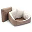 Лежак для собак та котів Zoo-hunt Айсберг коричневий №1 330х400х310 мм - мініатюра 2