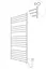 Электрический полотенцесушитель HF Greenwich 1170x530 white matte 6.1.0305.06.WM, Белый матовый, универсальное (коннектор), Электронный - миниатюра 1