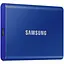 Внешний накопитель SSD Samsung T7 2TB Indigo Blue (MU-PC2T0H/WW) - мініатюра 2