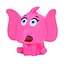 Дитяча іграшка антистрес "Слоник" Bambi MS 4139(Pink) водяний орбіз - мініатюра 1