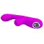 Вибратор-кролик Pretty Love Skylar 19 см фиолетовый - миниатюра 4