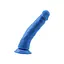 Фалоімітатор Delux Pure Nature Steven.R 22.5 см синій - мініатюра 3