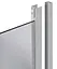 Душевая кабина Lidz Wawel SC90x90.SAT.LOW.DGR квадратная, стекло темное тонированное 4 мм, без поддона LWASC9090SATLOWDGR2 - миниатюра 2